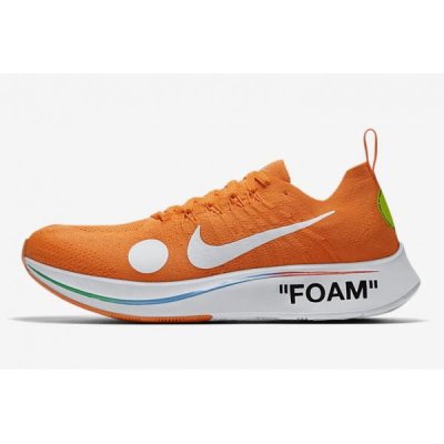 Nike Erkek Zoom Fly Mercurial Flyknit Total Beyaz / Turuncu Koşu Ayakkabısı Türkiye - BZE89NC3